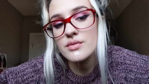 süper seksi yakın çekim ağız dil & amp; amp; tükürmek oyun