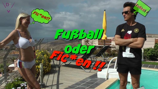 Futbol mu sikişmek mi?! Azgın açık alanda görüntüleme önünde sikildi!