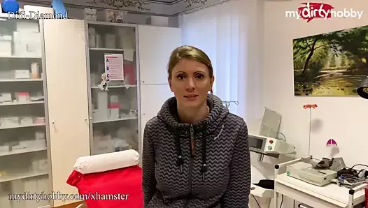 mydirtyhobby - check-up sırasında doktor sıkış büyük memeli hasta