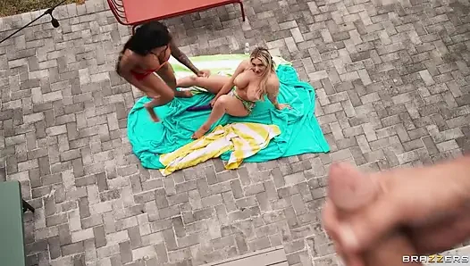 Yukarıdan Gelen Boşalma Kayley Gunner, Kona Jade Brazzers